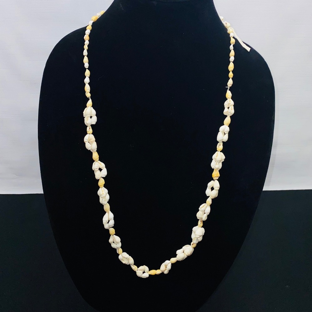 Handmade Seashell Necklace, Philippines,‎ Beachy, Tropical, Boho Style